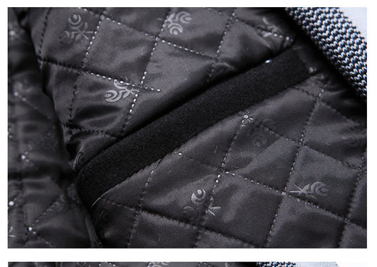 Blazer Casual para Hombre con Solapa y Bufanda de Lana - Image 18