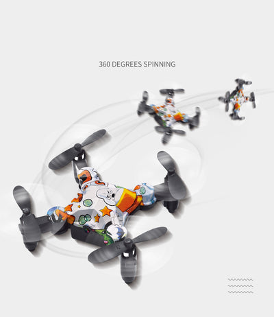 Dron Cuadricóptero Plegable con Cámara Aérea y Control Remoto para Niños - Image 22