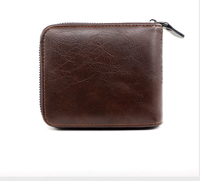 Billetera Hombre Tri-fold Capacidad Grande con Cadena y Múltiples Compartimentos - Image 12