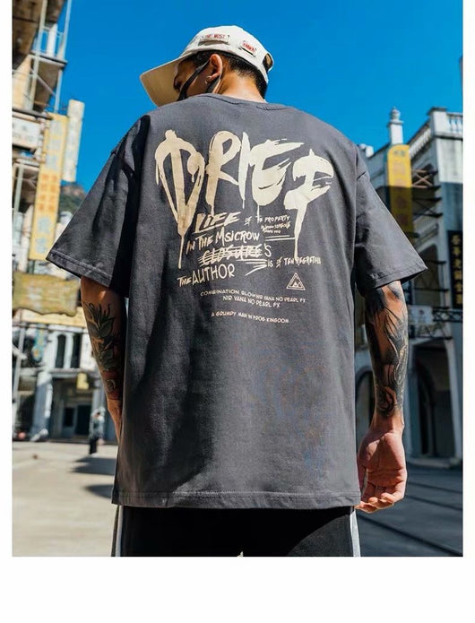 Camiseta Hombre Manga Corta Letras Graffiti Street - Image 17