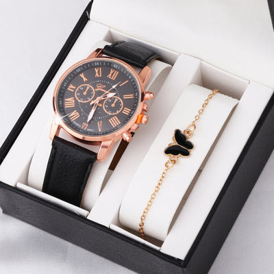 Reloj Mariposa Multicolor Doble Capa para Mujer - Image 17
