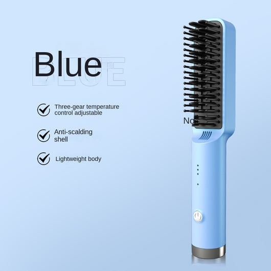Peine Alisador Eléctrico 2 en 1 - Plancha de Cabello con Control de Temperatura - Image 6