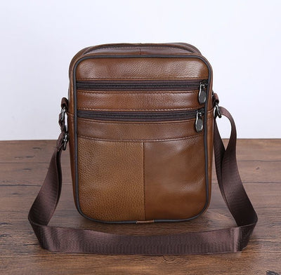 Bolsa de Cuero para Hombre Crossbody Casual y Elegante - Image 10