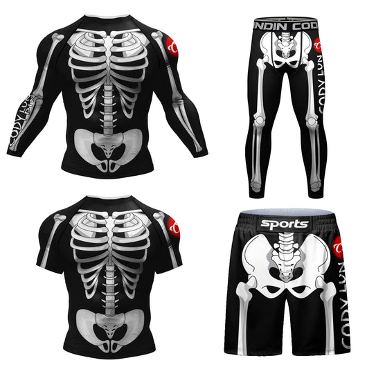 Conjunto Deportivo Hombre 4 Piezas con Impresión Digital, Secado Rápido y Stretch - Image 20