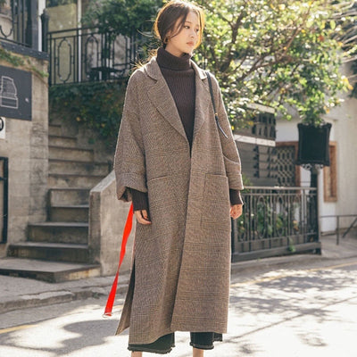Abrigo Cuadrille de Moda para Otoño e Invierno - Image 5