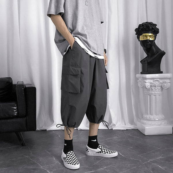 Pantalones Overol Coreano Sueltos Hip-Hop Estilo Casual Moderno