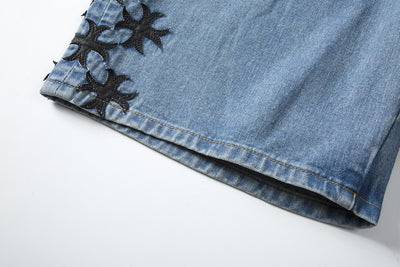 Shorts de Mezclilla Estilo Europeo y Americano Premium - Image 9