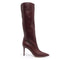 Botas Invierno Talla Grande Punta Afilada Hasta la Rodilla