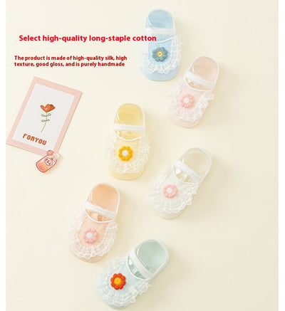Calcetines Antideslizantes de Algodón Fino para Bebé y Niño Pequeño - Image 18