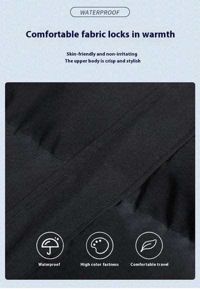 Chaqueta Acolchada Graphene para Parejas - Abrigo Cálido Oversized de Algodón - Image 17
