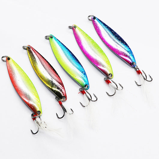 Cuchara Brillante con Glitter - Señuelo Metálico para Pesca 5g-17g - Image 13