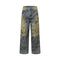 Pantalones Vaqueros Desgastados con Lavado Vintage