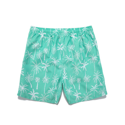 Pantalones Cortos Hombre Estampado Coco - Bermudas Sueltas Cordón Playa Vacaciones - Image 3