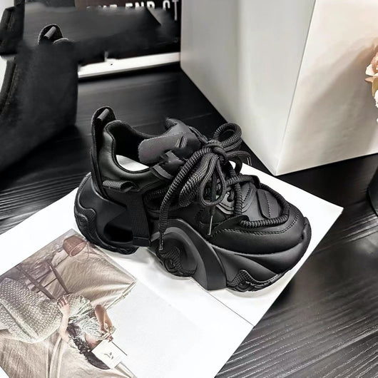 Zapatilla Deportiva Mujer Suela Gruesa Ligera con Plataforma Elevada - Image 5