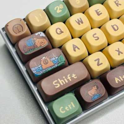 Set de 130 Teclas Mecánicas PBT Capabala MOA - Altura de Perfil Ergonómico - Image 3