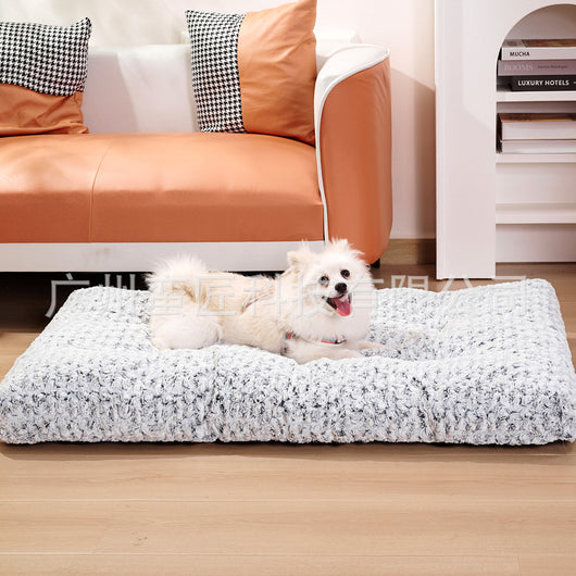 Cama Ortopédica de Terciopelo con Relieve para Perros y Gatos - Pequeña, Mediana y Grande - Image 7