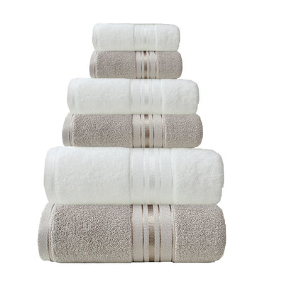 Juego de Toallas de Algodón Satinado Absorbentes Premium - Image 3