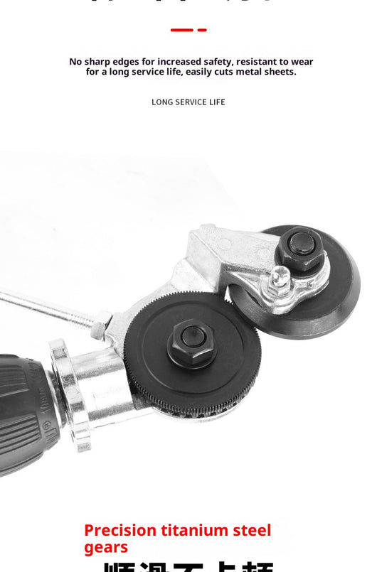 Convertidor de Taladro Eléctrico para Corte de Metal - Tijera Eléctrica Profesional - Image 8