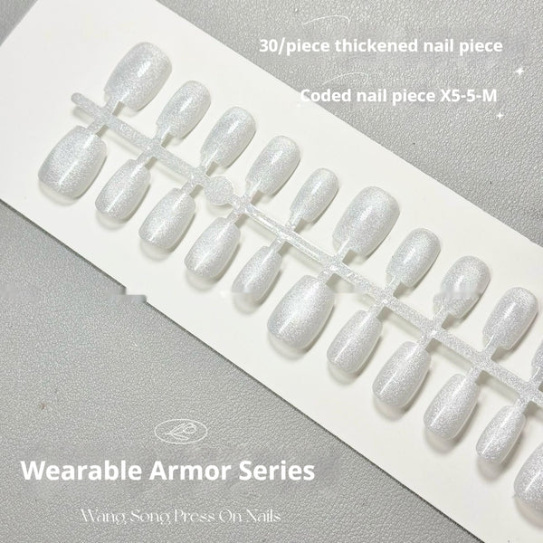 Armadura de Perlas de Vidrio Micro Linglan - Protección Pura y Elegante