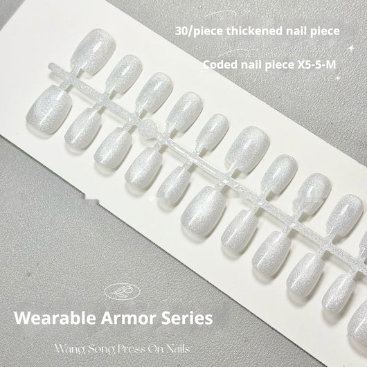 Armadura de Perlas de Vidrio Micro Linglan - Protección Pura y Elegante