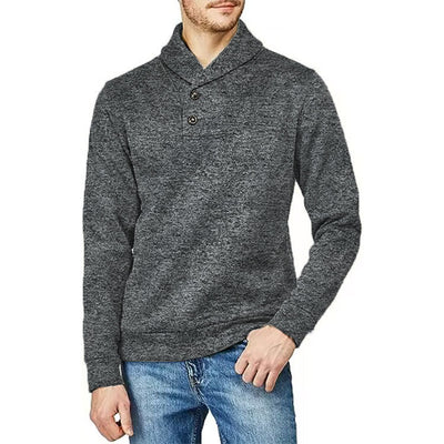 Suéter Tipo Cardigan Suelto de Terciopelo Fino para Hombre - Image 3