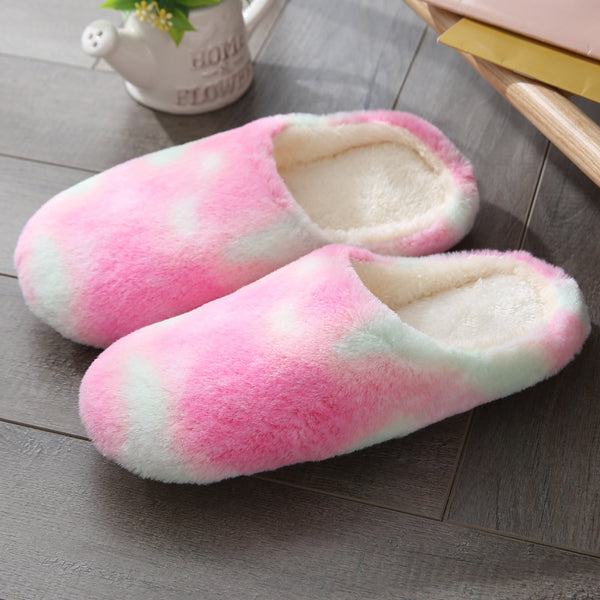 Pantuflas Cálidas de Algodón para Mujer Talla Grande Estilo Japonés