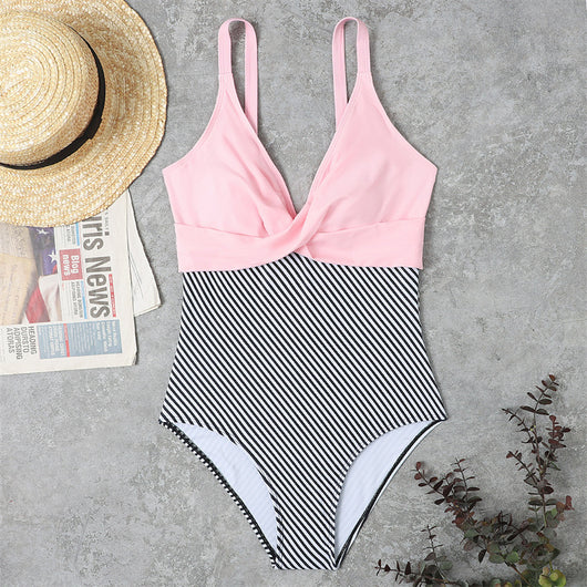 Traje de Baño Enterizo Moldeador con Efecto Color Matching para Mujer - Image 12