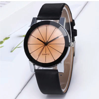 Reloj de Pulsera Hombre GENVIVA Cuarzo Acero Inoxidable Cuero Premium - Image 6