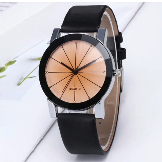 Reloj de Pulsera Hombre GENVIVA Cuarzo Acero Inoxidable Cuero Premium - Image 6