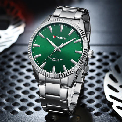 Reloj Empresarial Impermeable para Hombre con Correa de Pasador - Image 26