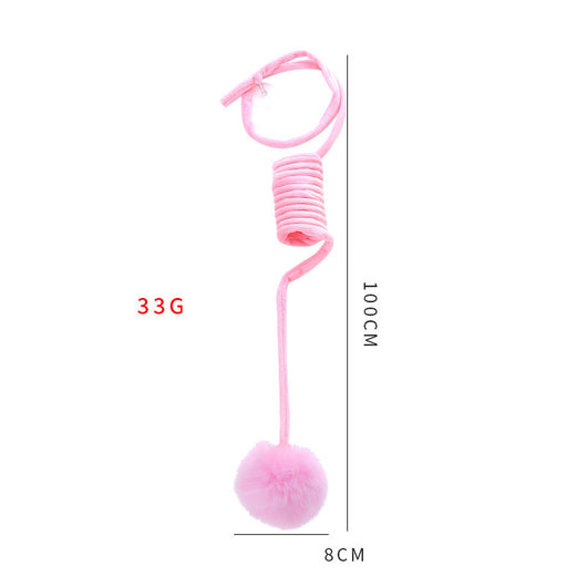 Juguete Interactivo para Gatos con Ventosa y Bola de Pelo - Image 7