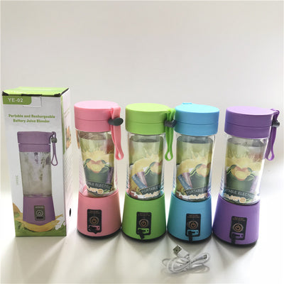 Exprimidor Portátil Recargable USB - Mini Licuadora de Frutas para Casa