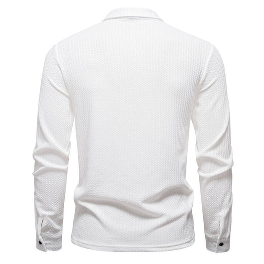 Camisa Manga Larga Cuadros Walf para Hombre con Solapa Clásica - Image 16