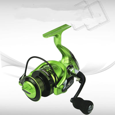 Carrete de Pesca XF1000-7000 Metálico para Caña Telescópica