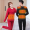 Ropa Térmica Eléctrica Unisex con Carga Rápida y Forro Polar