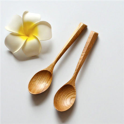 Juego de Cucharas y Tenedor de Madera Estilo Japonés - Image 11