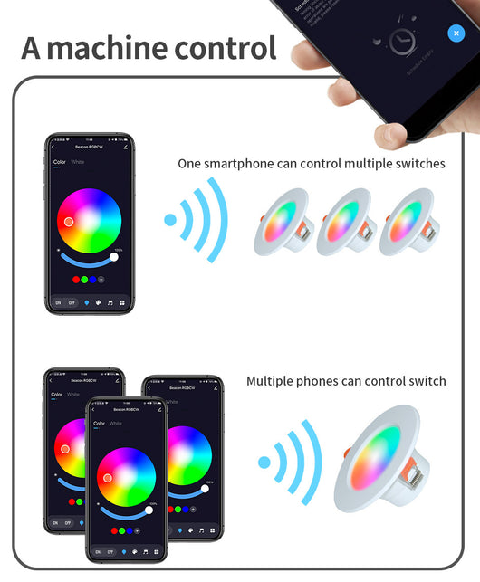 Foco Inteligente Bluetooth con Parlante, Control por Voz y Luz RGB Regulable - Image 12