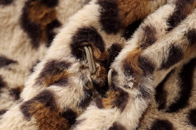 Abrigo Leopardo Efecto Pelaje Sintético Largo Medio - Image 8