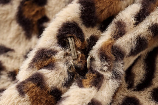 Abrigo Leopardo Efecto Pelaje Sintético Largo Medio - Image 8