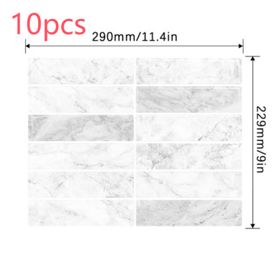 Adhesivo de Pared 3D Estéreo Resistente al Agua y Calor - Papel Tapiz Autoadhesivo para Cocina y Baño - Image 38