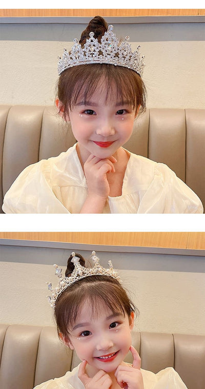 Corona Tiara para Niñas con Clip de Pelo - Accesorio de Princesa - Image 50