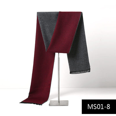 Bufanda de Cachemira para Hombre Otoño Invierno - Image 6