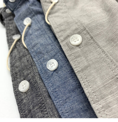 Camisa Retro de Lino y Algodón para Hombre - Estilo Japonés Transpirable - Image 10