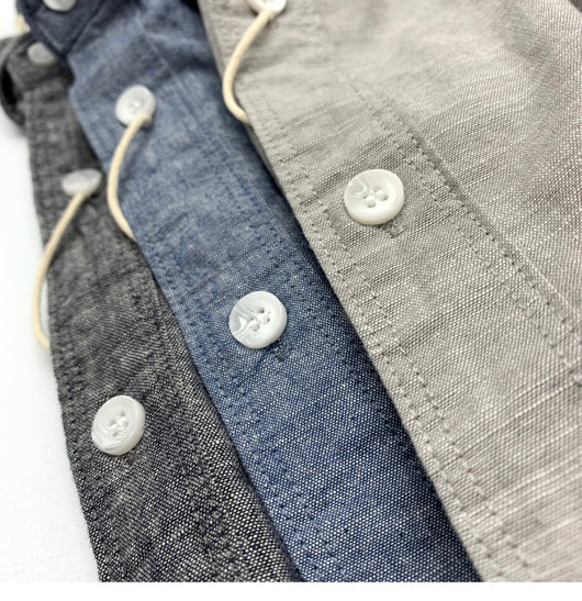 Camisa Retro de Lino y Algodón para Hombre - Estilo Japonés Transpirable - Image 10