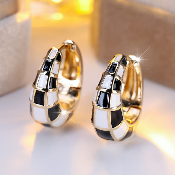 Aretes Tipo Cuff Cuadros Franceses Clásicos y Modernos