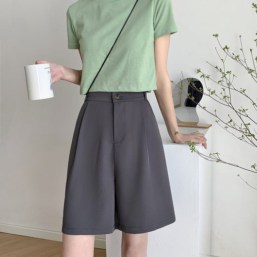 Pantalón Ancho Cintura Alta Casual para Mujer - Image 2
