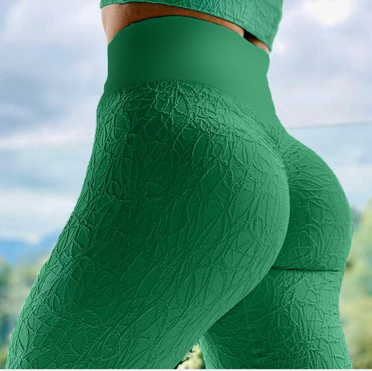 Pantalones Yoga Cintura Alta sin Costuras con Levantador de Glúteos - Image 14
