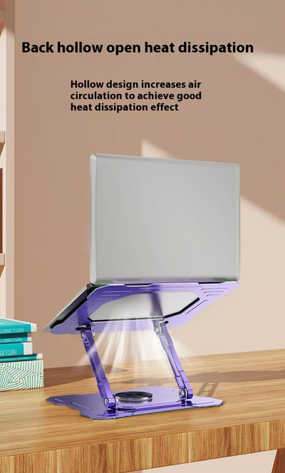 Soporte Giratorio Refrigerante para Notebook con Base Plegable - Image 16
