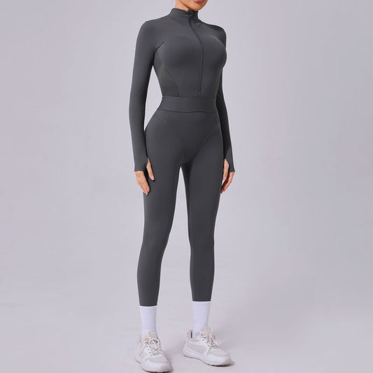 Enterizo de Yoga para Mujer con Malla Transpirable - Image 2