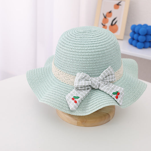 Conjunto Infantil de Bolsa y Sombrero de Paja para el Sol - Image 5
